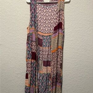 Patchwork Multicolor Kimono